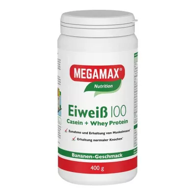 Proteiini 100 banaani Megamax P, 400 g Proteiini 100 banaani Megamax P, 400 g