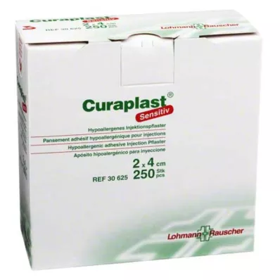 CURAPLAST Herkkä injektiokipsi 2x4 cm, 250 kpl CURAPLAST Herkkä injektiokipsi 2x4 cm, 250 kpl
