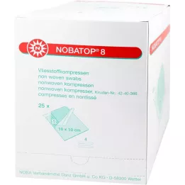 Nobatop 8 pakkaa 10x10cm, 25x5 kpl
