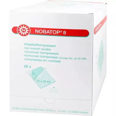 Nobatop 8 pakkaa 10x10cm, 25x5 kpl