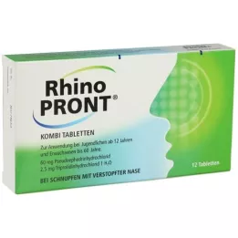 RHINOPRONT Combi-tabletit, 12 kpl