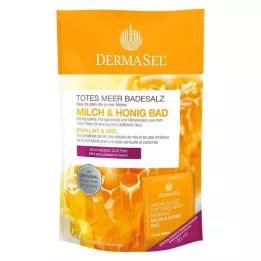 DERMASEL Kuolleenmeren kylpysuola+maito&amp;Honey SPA, 1 p