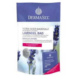 DERMASEL Kuolleenmeren kylpysuolat+Laventeli SPA, 1 p