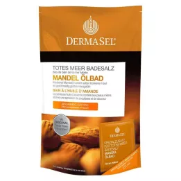 DERMASEL Kuolleenmeren kylpysuolat+Almond SPA, 1 p