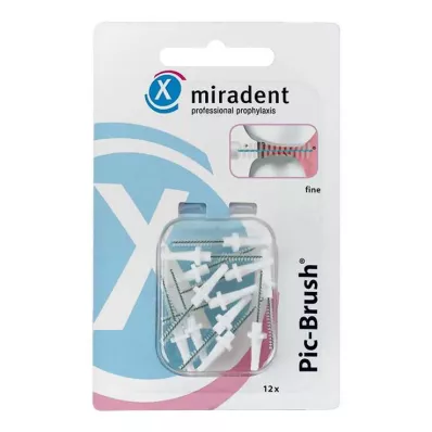 PIC BRUSH Interdental b.replacement b.2 mm valkoinen, 12 kpl