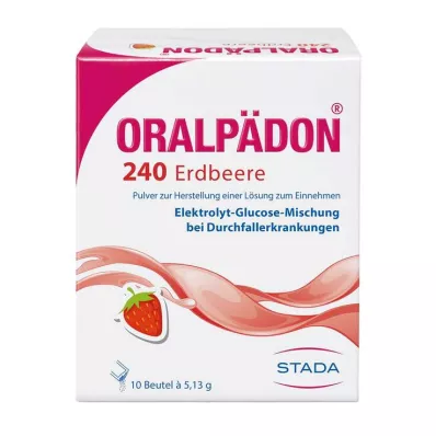 Oralpädon® 240 mansikka, 10 kpl