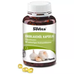 SOVITA Valkosipuliöljykapselit, 360 kpl