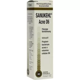 SANUKEHL Akne D 6 tippaa, 10 ml