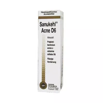 SANUKEHL Akne D 6 tippaa, 10 ml