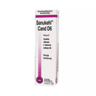 SANUKEHL Cand D 6 tippaa, 10 ml