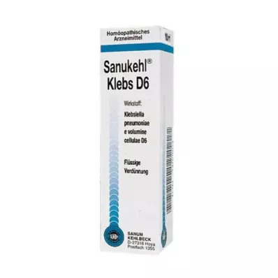 SANUKEHL Klebs D 6 tippaa, 10 ml SANUKEHL Klebs D 6 tippaa, 10 ml