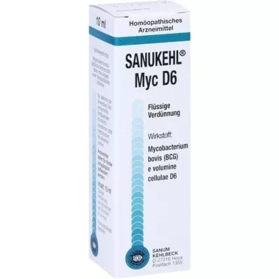 SANUKEHL Myc D 6 pisaraa, 10 ml