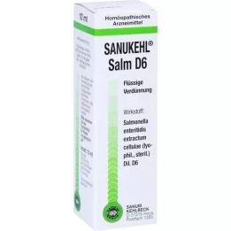 SANUKEHL Salm D 6 tippaa, 10 ml