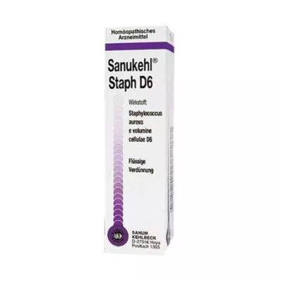 SANUKEHL Staph D 6 tippaa, 10 ml SANUKEHL Staph D 6 tippaa, 10 ml
