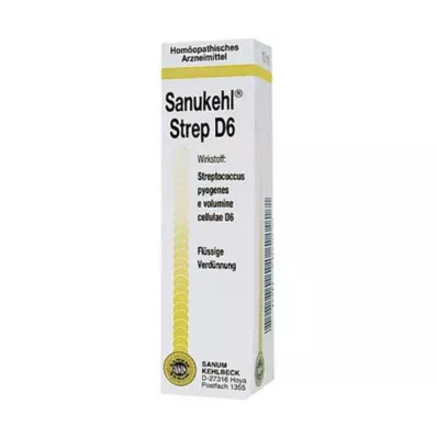 SANUKEHL Strep D 6 pisaraa, 10 ml