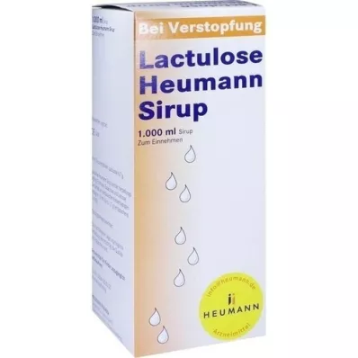 LACTULOSE Heumann-siirappi, 1000 ml
