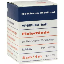 YPSIFLEX Liimakiinnitysnauha 8 cm x 4 m, 1 kpl