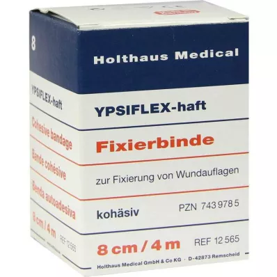 YPSIFLEX Liimakiinnitysnauha 8 cm x 4 m, 1 kpl