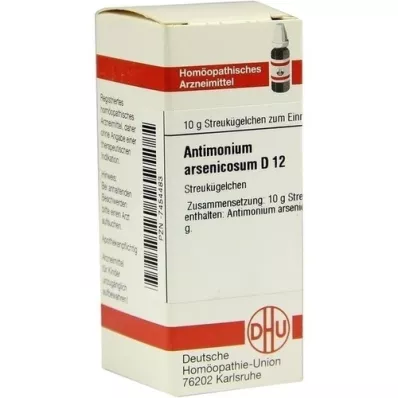 ANTIMONIUM ARSENICOSUM D 12 palloa, 10 g