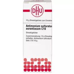 ANTIMONIUM SULFURATUM aurantiacum C 10 palloa, 10 g