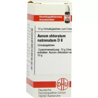 Aurum Chloratum Natronatum D8 pallot (10 g) Aurum Chloratum Natronatum D8 pallot (10 g)