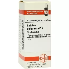 CALCIUM SULFURICUM C 6 pallot, 10 g