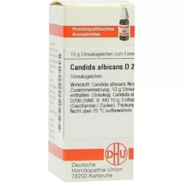 CANDIDA ALBICANS D 200 palloa, 10 g