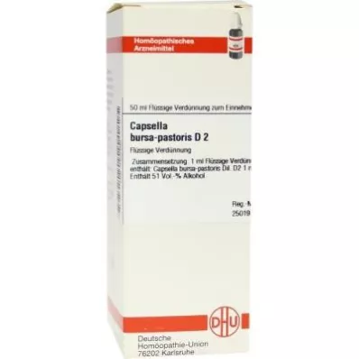 CAPSELLA BURSA pastoris D 2 -laimennus, 50 ml