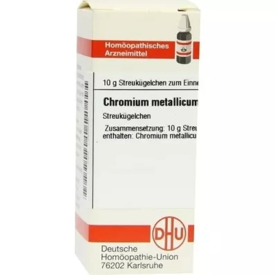 CHROMIUM METALLICUM D 12 palloa, 10 g