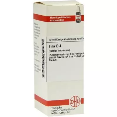 Filix D4 -laimennus (20 ml) Filix D4 -laimennus (20 ml)