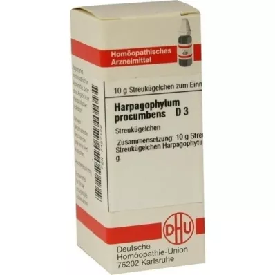 HARPAGOPHYTUM PROCUMBENS D 3 palloa, 10 g