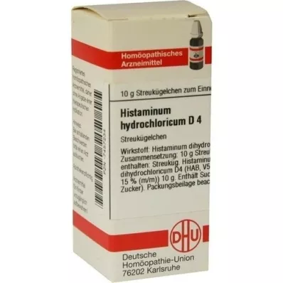 HISTAMINUM hydrochloricum D 4 palloa, 10 g