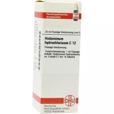 HISTAMINUM hydrochloricum C 12 -laimennus, 20 ml