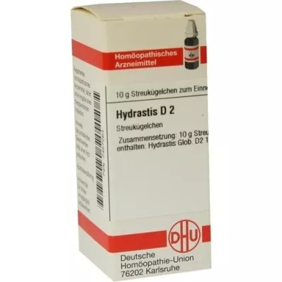 HYDRASTIS D 2 palloa, 10 g
