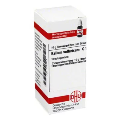DHU Kalium sulfuricum C 12 -pallot, 10 g