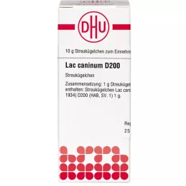 LAC CANINUM D 200 palloa, 10 g