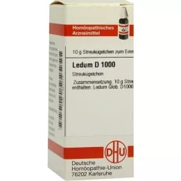 LEDUM D 1000 palloa, 10 g