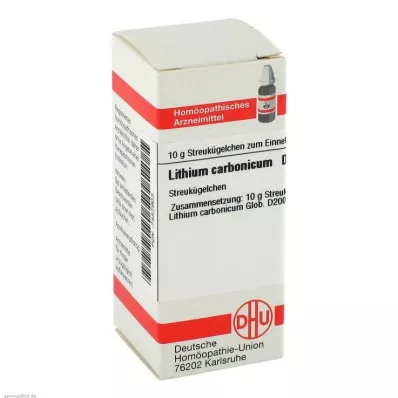 LITHIUM CARBONICUM D 200 palloa, 10 g