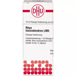 RHUS TOXICODENDRON LM II Laimennus, 10 ml