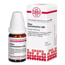 RHUS TOXICODENDRON LM II Laimennus, 10 ml