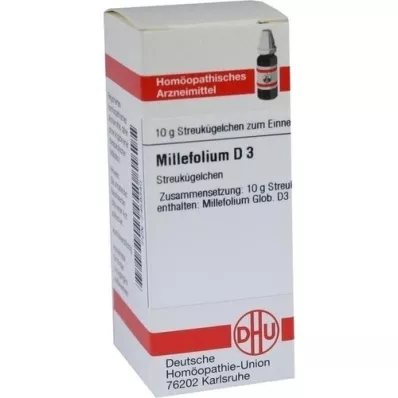 MILLEFOLIUM D 3 palloa, 10 g