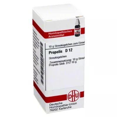 DHU Propolis D 12 palloa, 10 g DHU Propolis D 12 palloa, 10 g