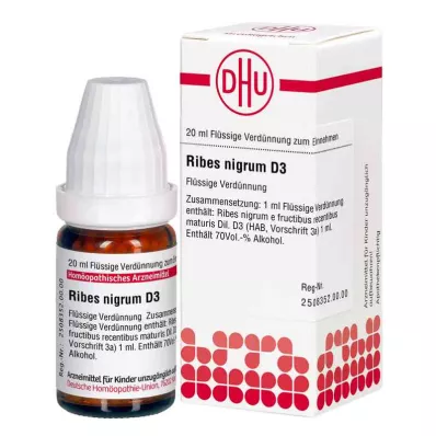 Ribes Nigrum D3 -laimennus (20 ml)