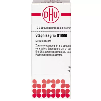 STAPHISAGRIA D 1000 palloa, 10 g