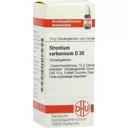 STRONTIUM CARBONICUM D 30 palloa, 10 g