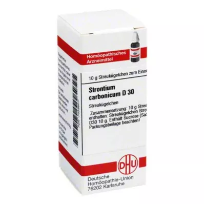 DHU Strontium carbonicum D 30 -pallot, 10 g