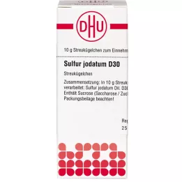 SULFUR JODATUM D 30 palloa, 10 g