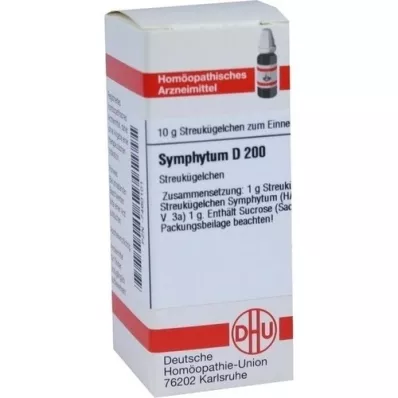 SYMPHYTUM D 200 palloa, 10 g