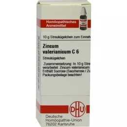 ZINCUM VALERIANICUM C 6 pallot, 10 g