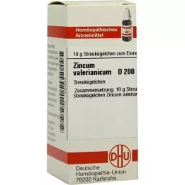 ZINCUM VALERIANICUM D 200 palloa, 10 g